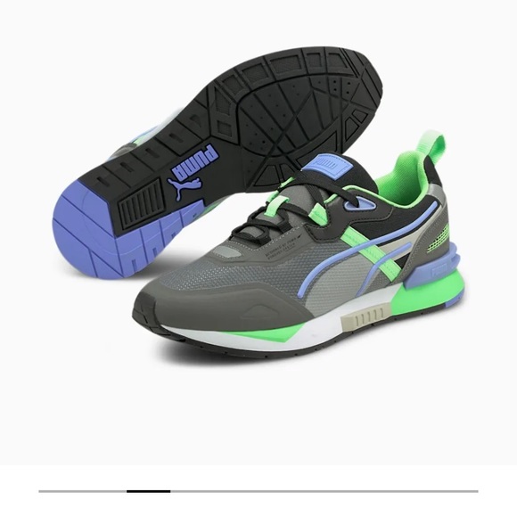 Puma Mirage Tech Jr Castlerock-Elektro Green 🤗😉 - Picture 5 of 7